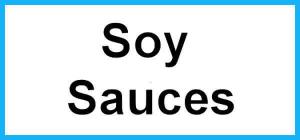 Condiment Sauces - Soy Sauces